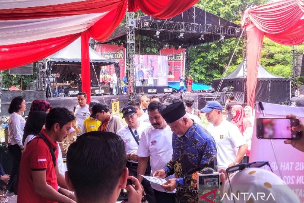 Kemenkumham Sumbar gelar Legal Expo mendukung kemajuan UMKM