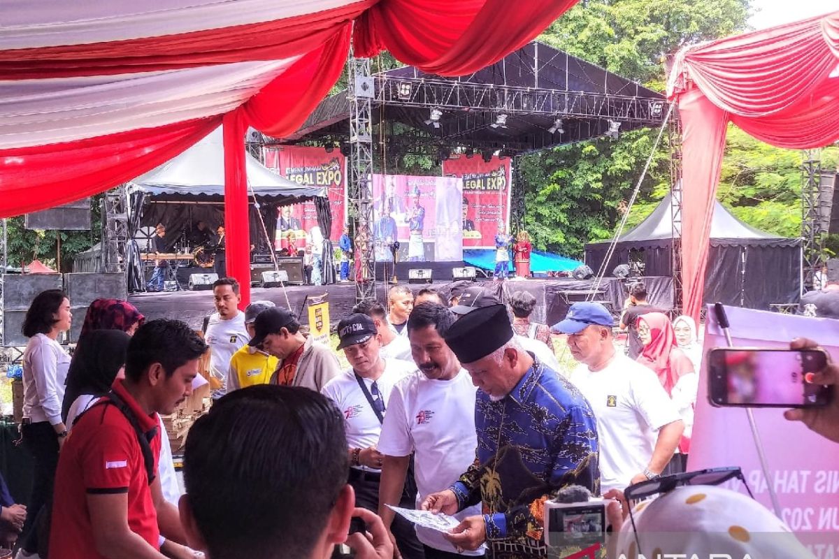 Kemenkumham Sumbar Gelar Legal Expodukung Kemajuan UMKM