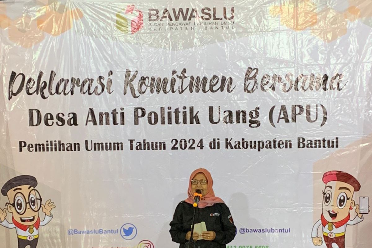 Mewujudkan Pemilu 2024 bersih dari gerakan Desa Antipolitik Uang