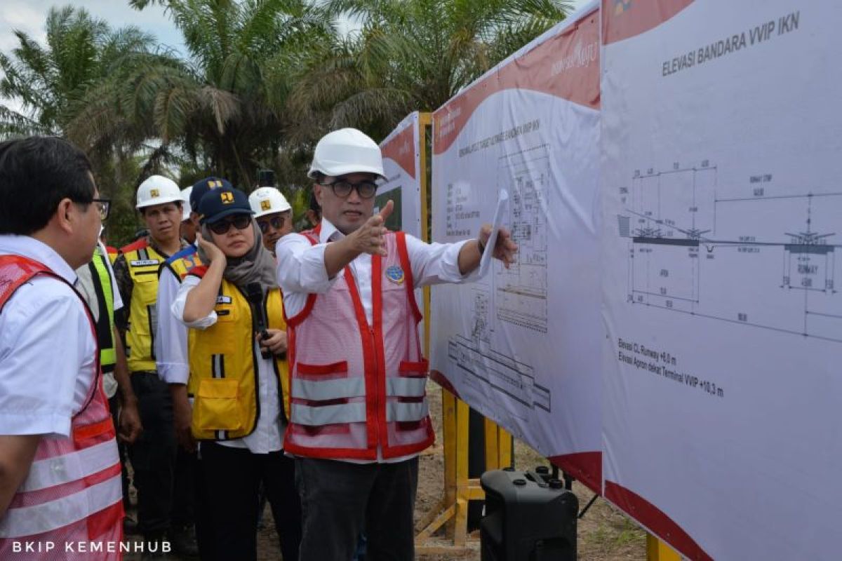 Kemenhub mempercepat pembangunan bandara VVIP IKN