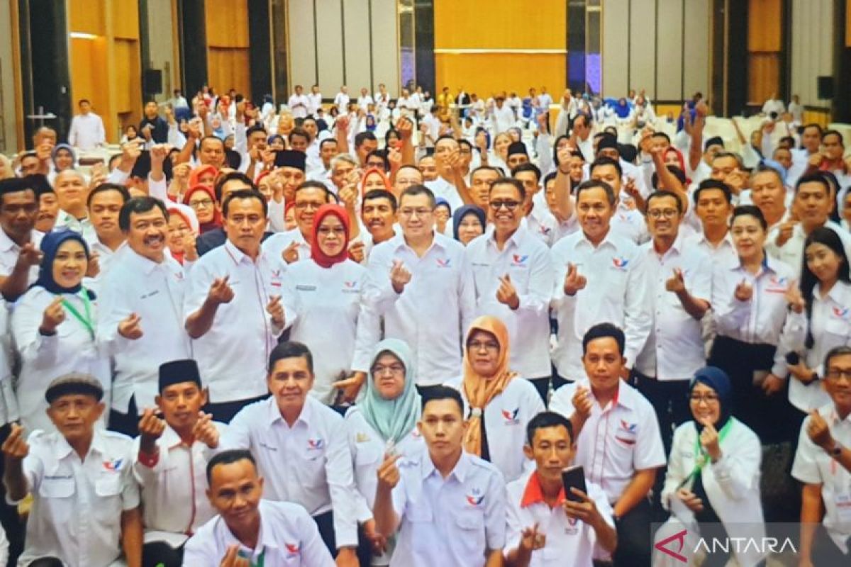 Hary Tanoesoedibjo gelar konsolidasi Perindo di Palembang