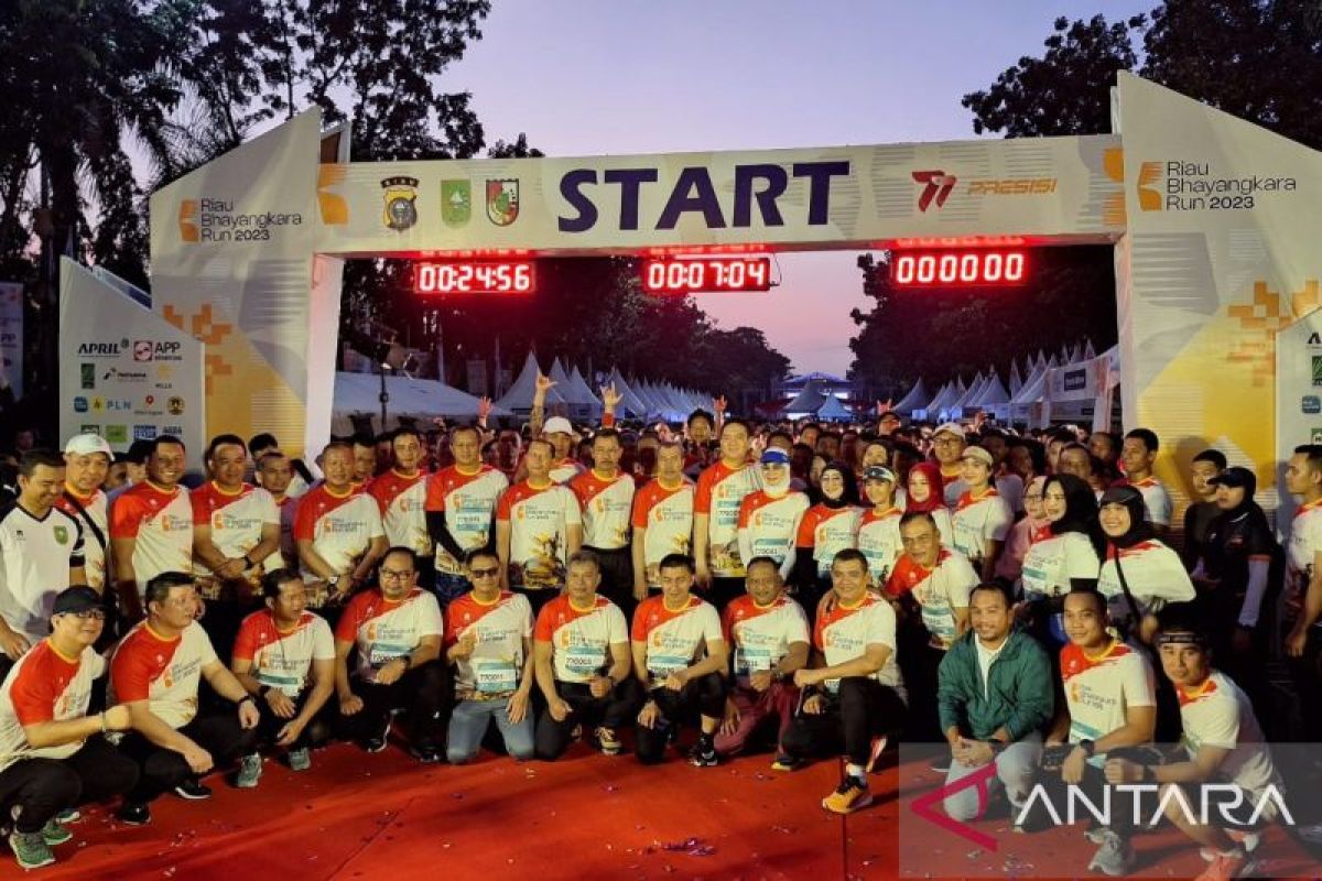 8 ribu peserta daftar Riau Bhayangkara Run, Sandiaga Uno turut ramaikan