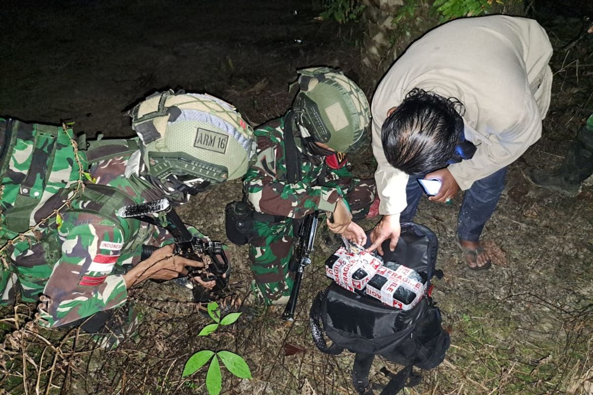 Penyelundupan 10 kilogram sabu dari Malaysia digagalkan