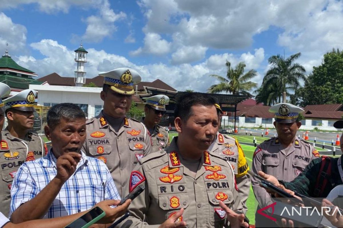 Polresta Kendari resmi mengubah uji lintasan SIM roda dua