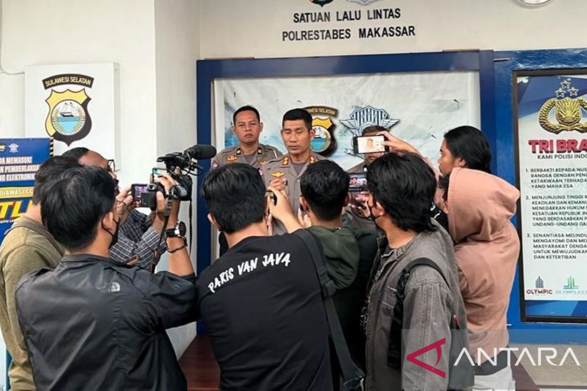 Kasus tabrakan anak pimpinan DPRD Sulsel diberi sanksi tilang