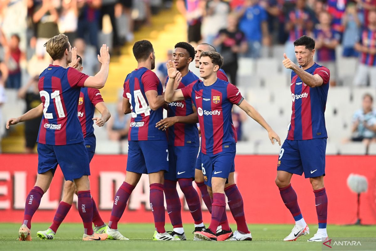 Barcelona bungkam Tottenham 4-2 di Joan Gamper Trophy