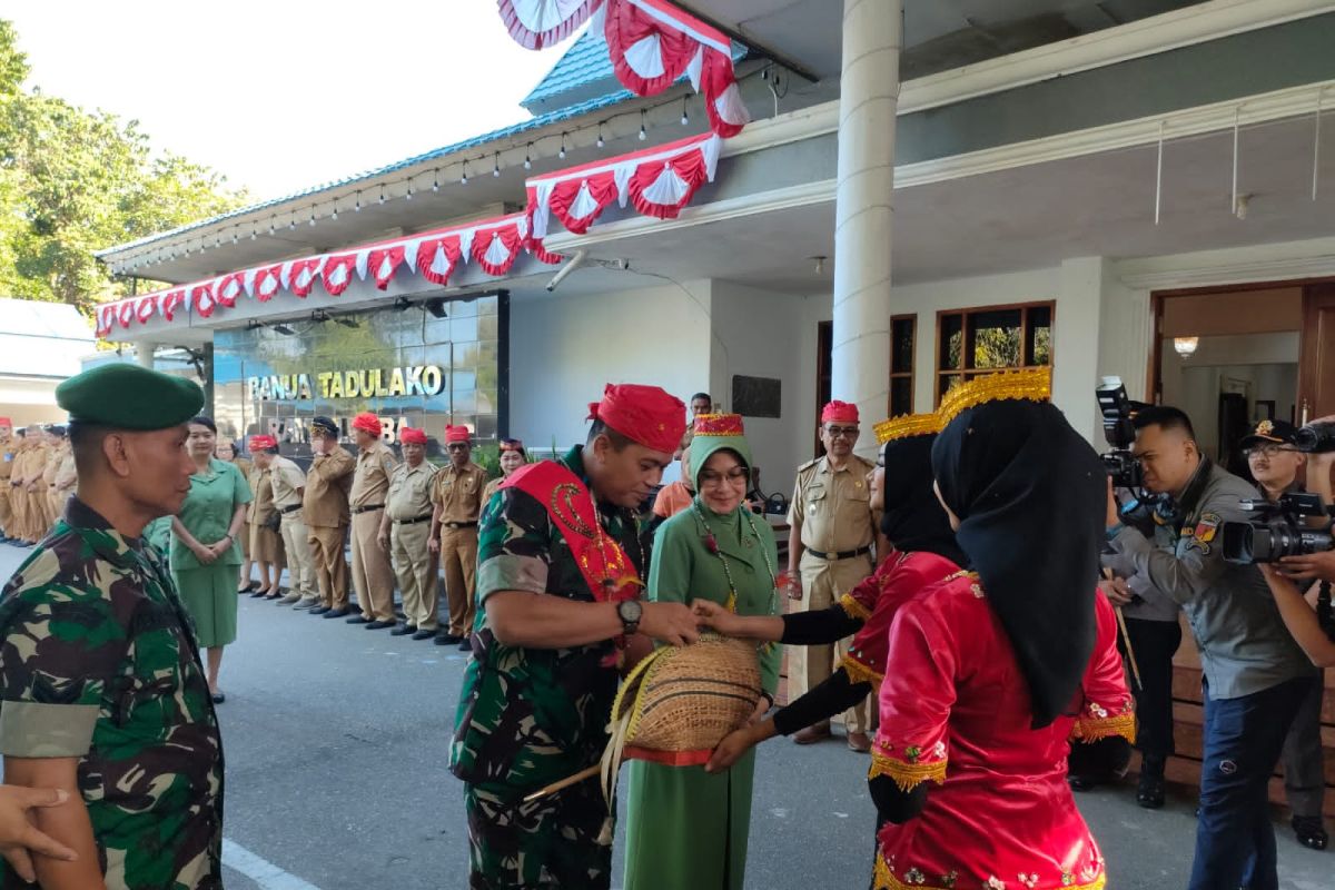 Danrem 132/Tadulako kunker ke Kabupaten Poso