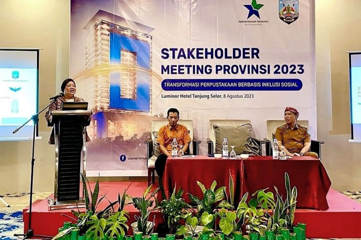 Kaltara gelar "stakeholder meeting"  transformasi perpustakaan berbasis inklusisosial