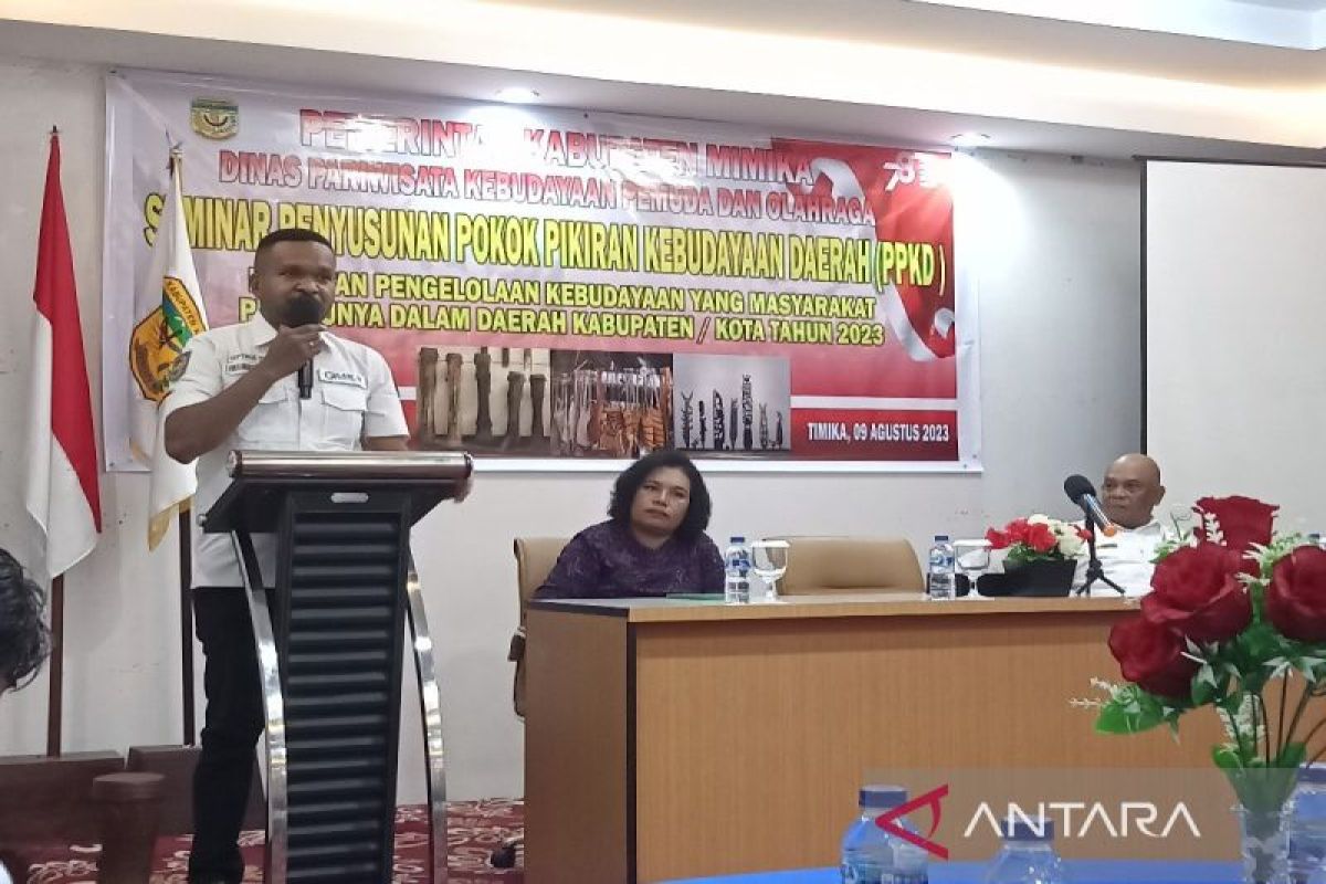 Pemkab Mimika: PPKD landasan atas kebijakan pembangunan budaya daerah