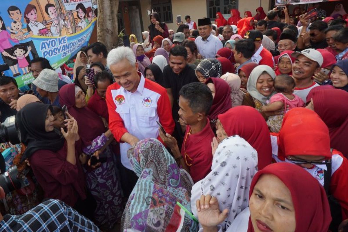 Ganjar apresiasi kader posyandu gerakkan warga tangani tengkes