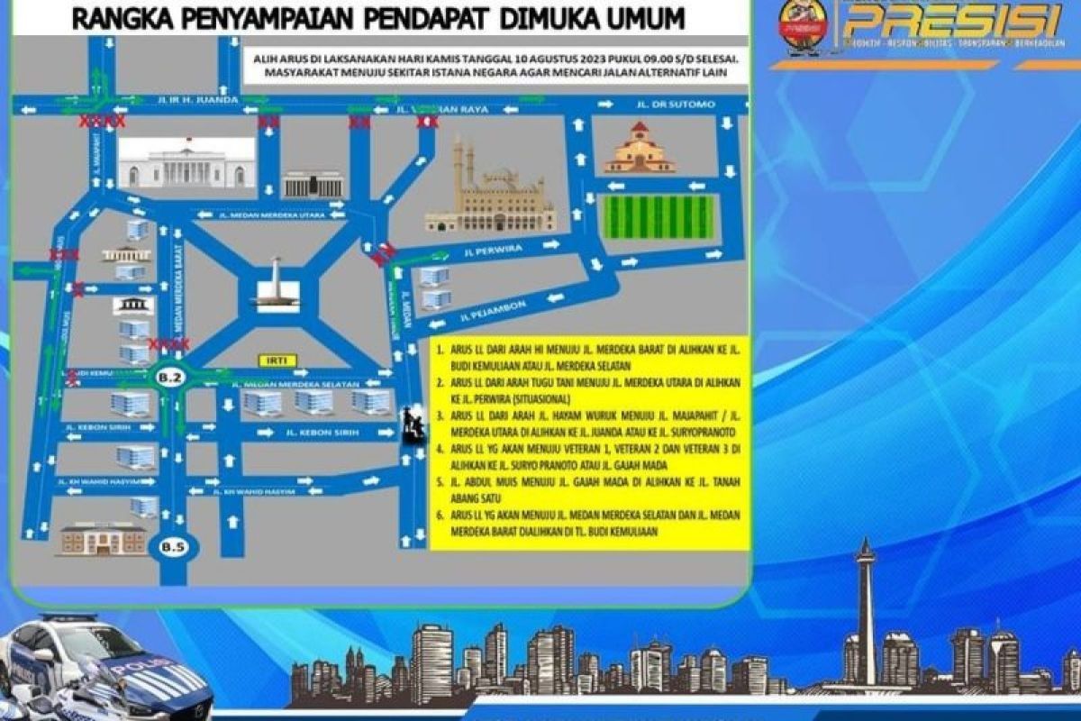 Polda Metro Jaya kerahkan 6.612 personel gabungan untuk amankan demo buruh