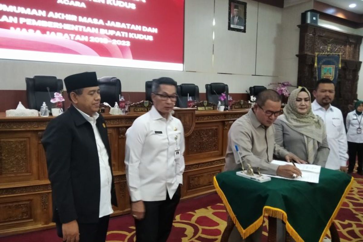 DPRD usulkan pemberhentian masa jabatan  Bupati Kudus