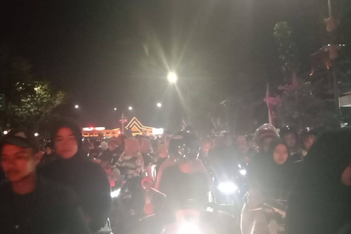 Judika membuat macet Kota Pekanbaru