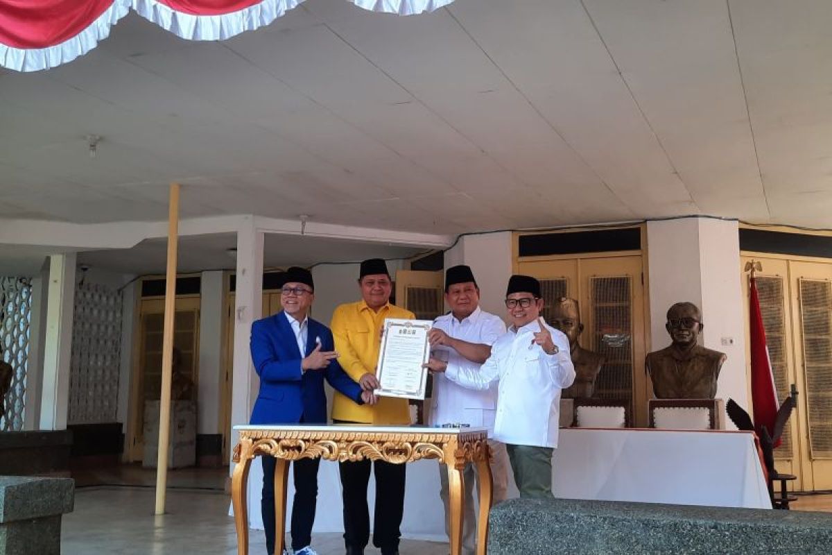 Koalisi Golkar, PAN, dan PKB dukung Prabowo