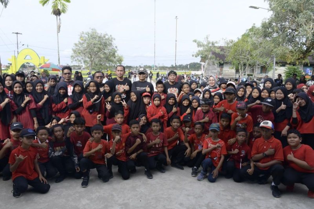 Parade Scooter Borneo, ajang promosi budaya Kaltara