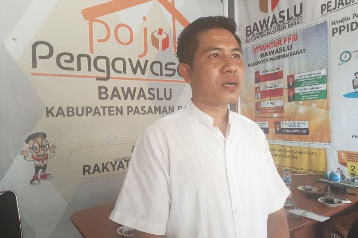 Bawaslu Pasaman Barat ingatkan masyarakat jangan tergoda dengan politik uang