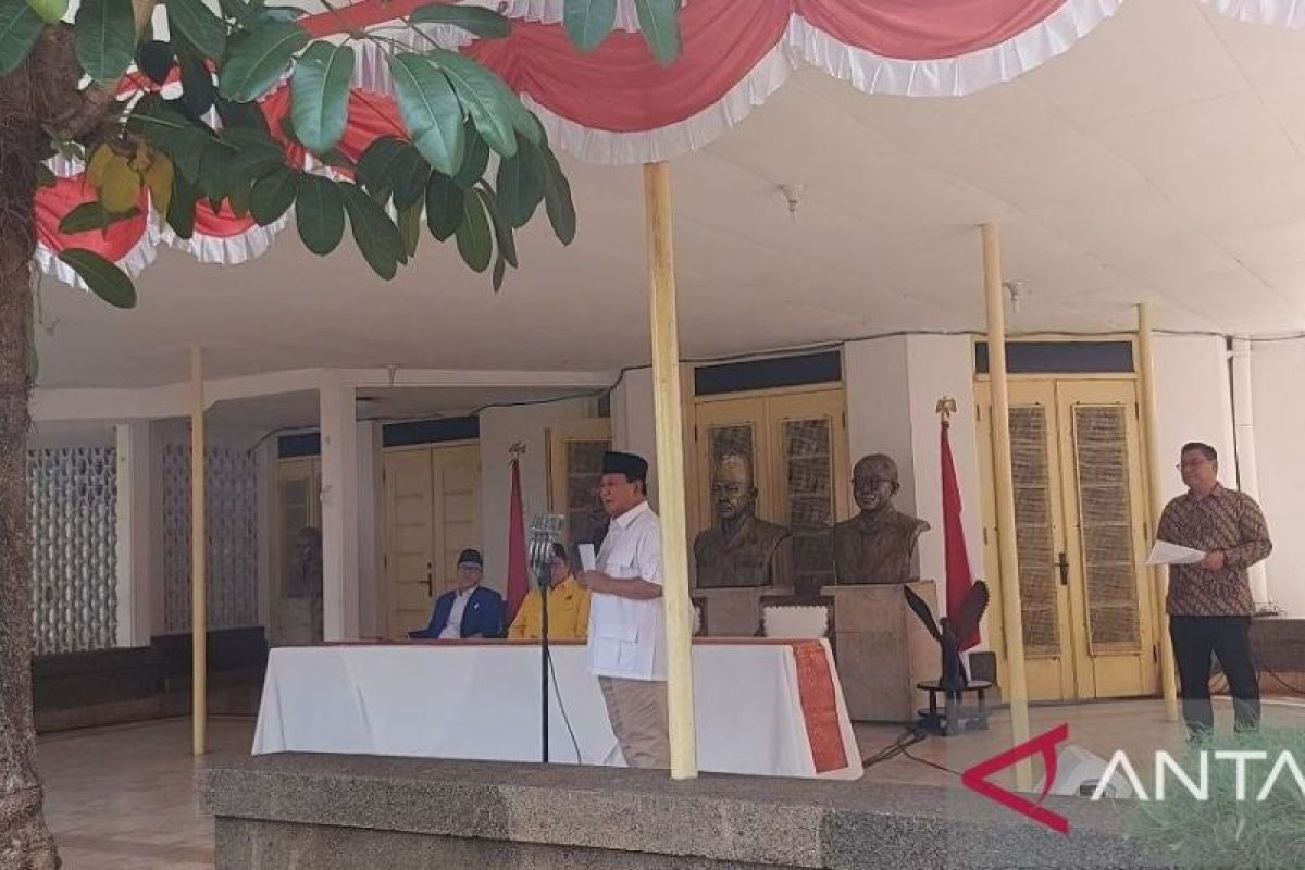 Prabowo: Saya bertekad tak mengecewakan harapan partai koalisi