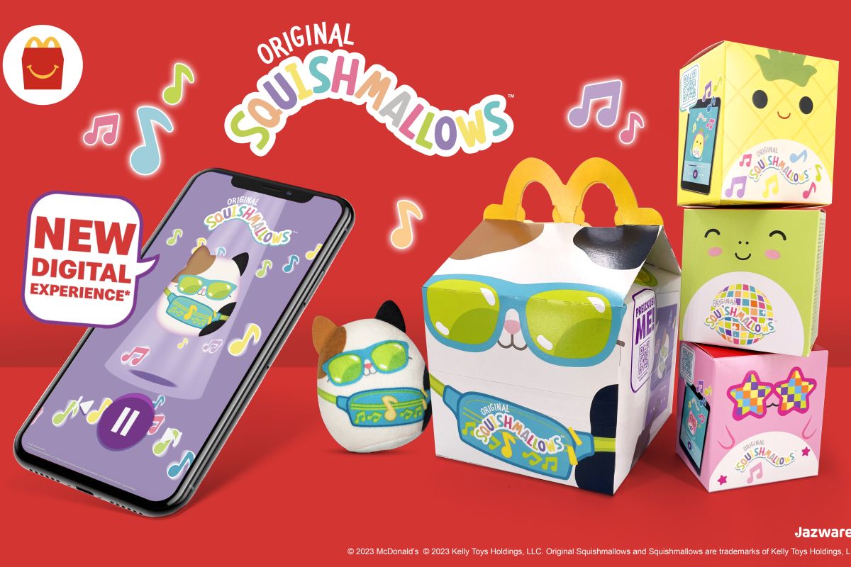 McDonald's hadirkan Squishmallows untuk paket Happy Meal