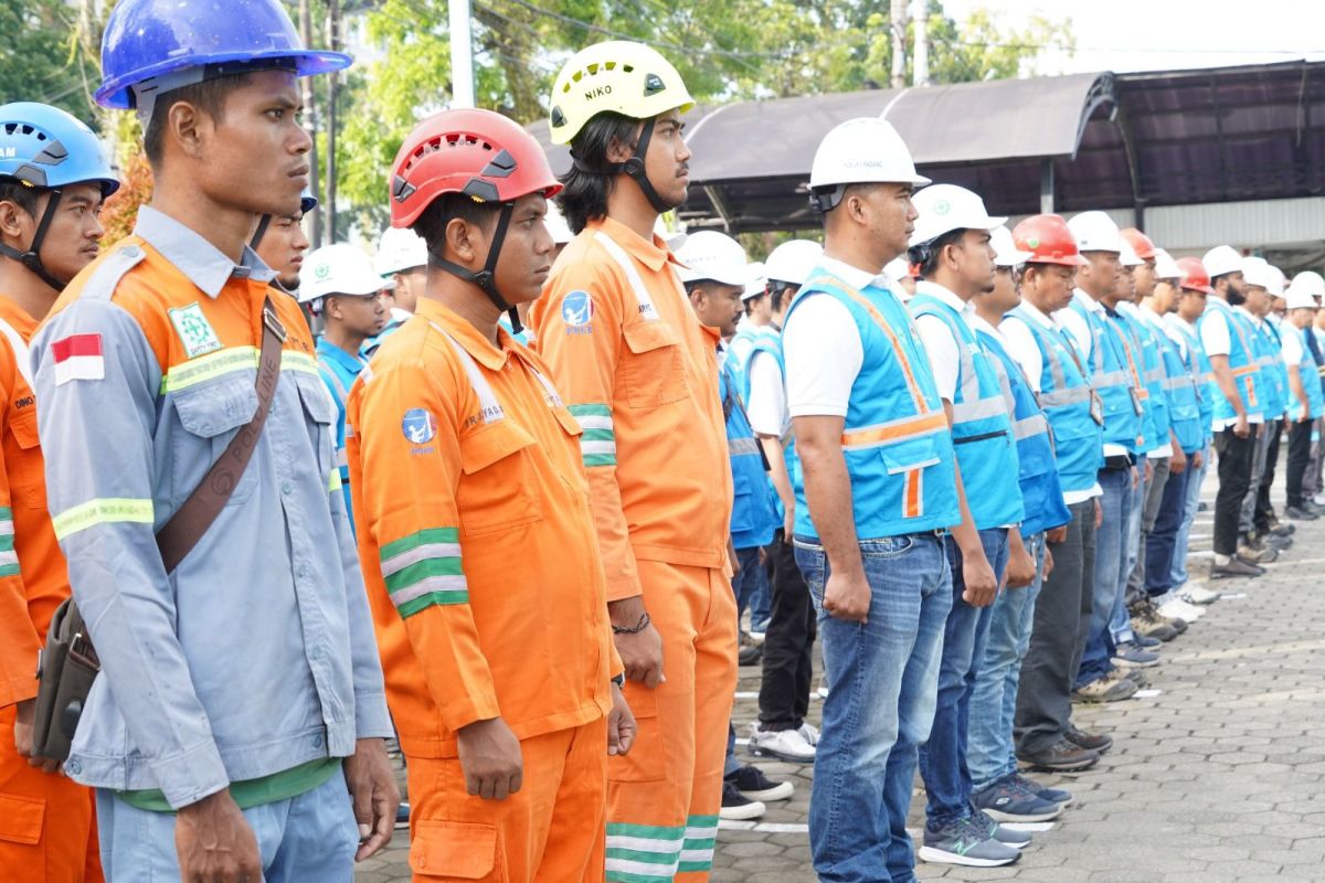 Siap menyukseskan peringatan HUT ke 78 RI, PLN siagakan ribuan personil