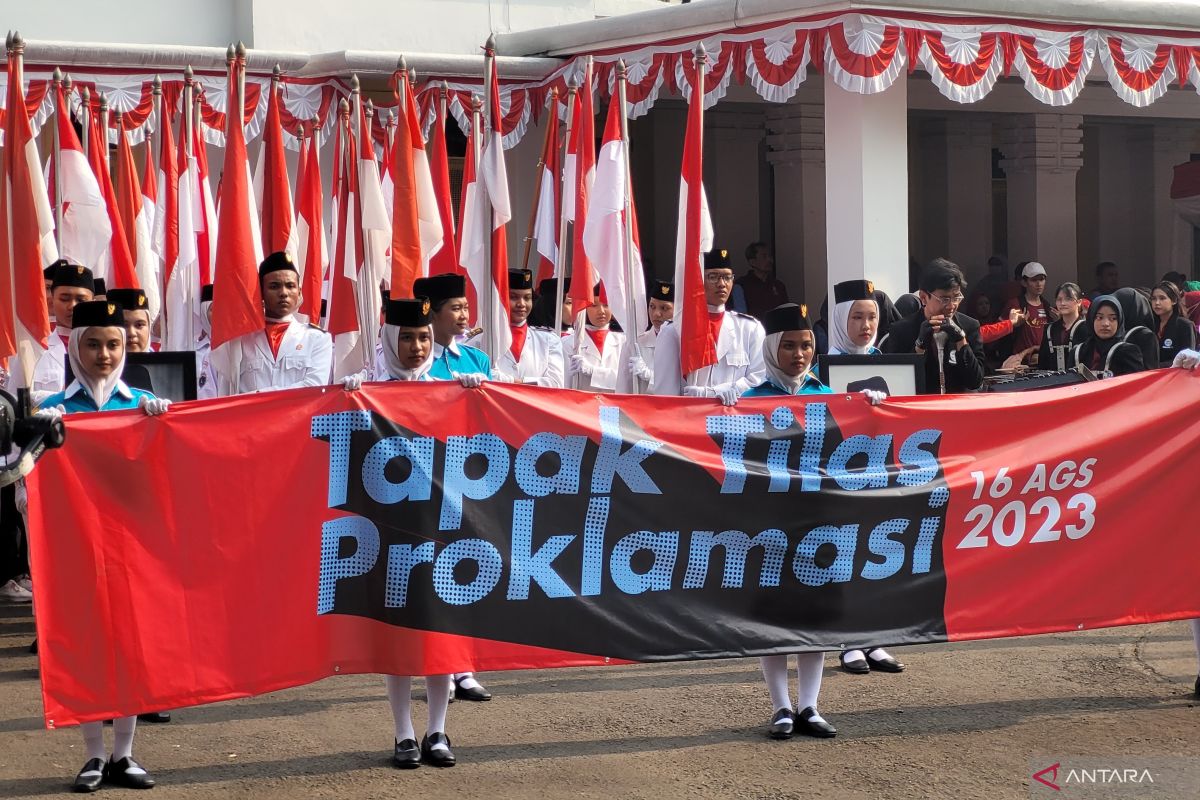 Kemendikbudristek adakan kegiatan Tapak Tilas Proklamasi