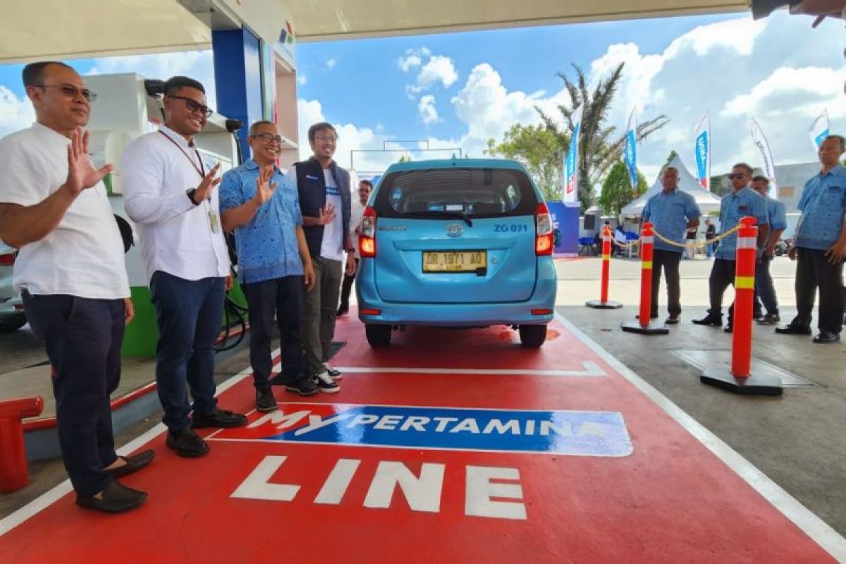 Mudahkan Layanan Konsumen, Pertamina Luncurkan Cashless MyPertamina Line di NTB