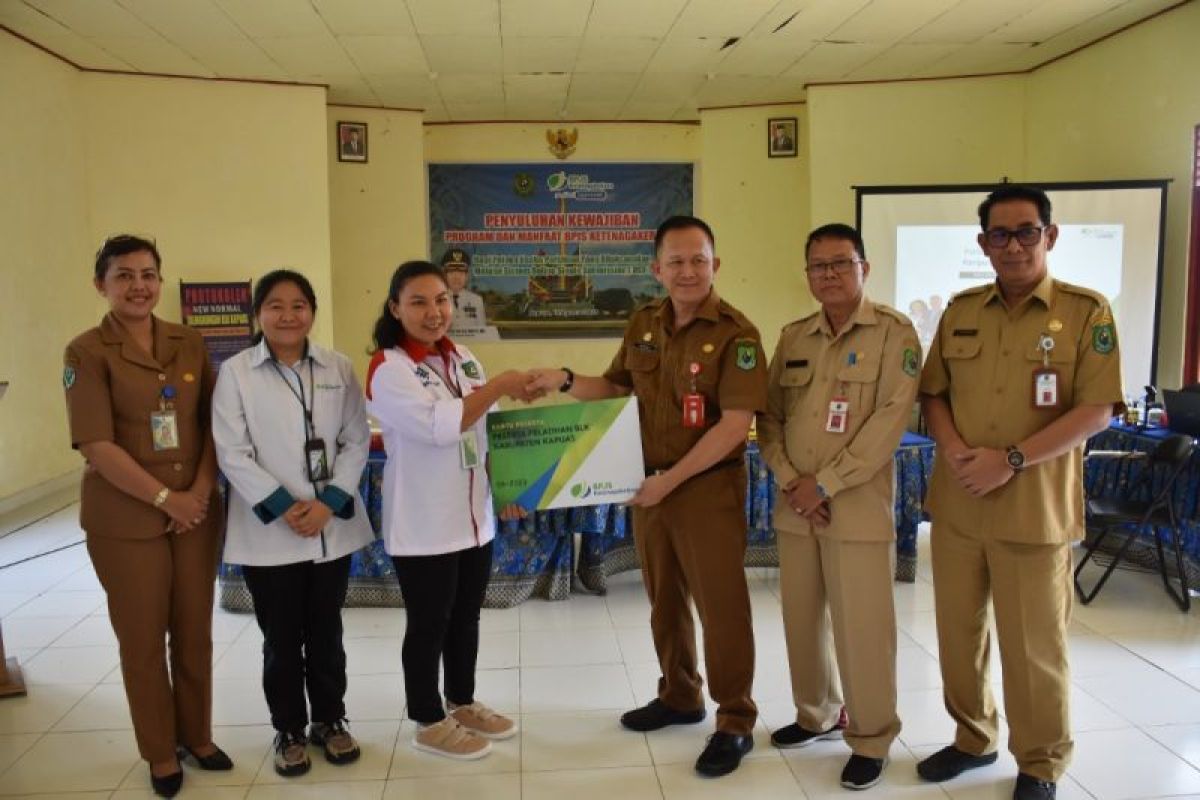 Pengusaha di Kapuas diminta daftarkan karyawannya ke BPJS Ketenagakerjaan