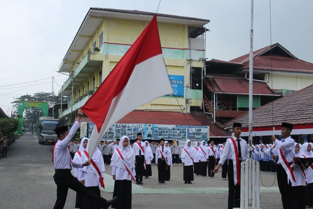 Upacara HUT RI ke 78 di Kauman Muhammdiyah berlangsung khidmat