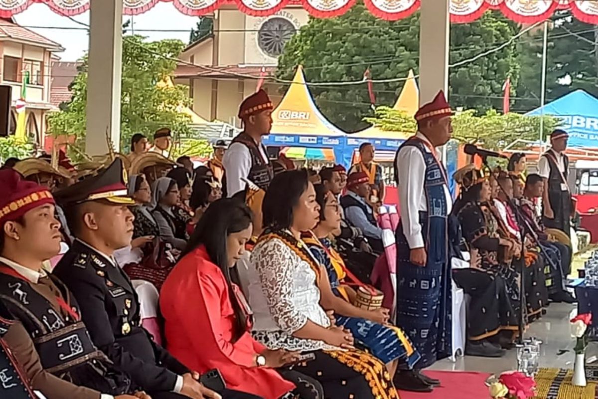 Bupati Ngada sebut capaian pembangunan dalam sektor ketahanan pangan