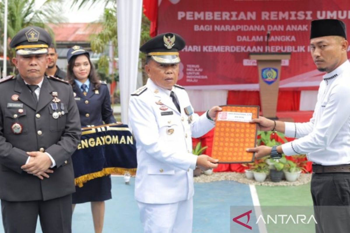 236 napi Lapas Selatpanjang terima remisi Kemerdekaan