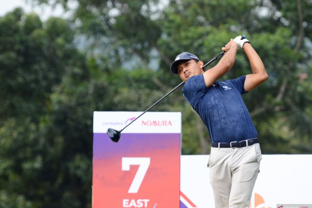 Pegolf Kevin Akbar pimpin klasemen putaran kedua