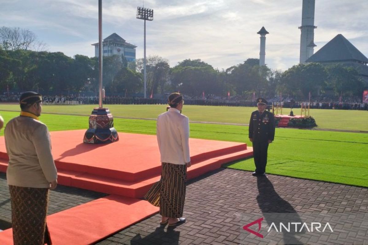 KGPAA Mangkunegara X jadi Inspektur Upacara Kemerdekaan di Solo