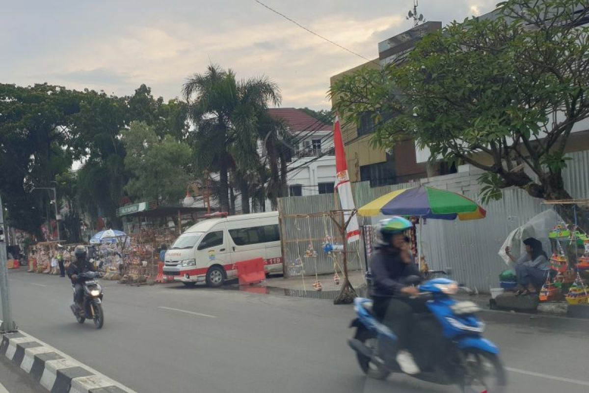 Kabut di Palembang karena uap air