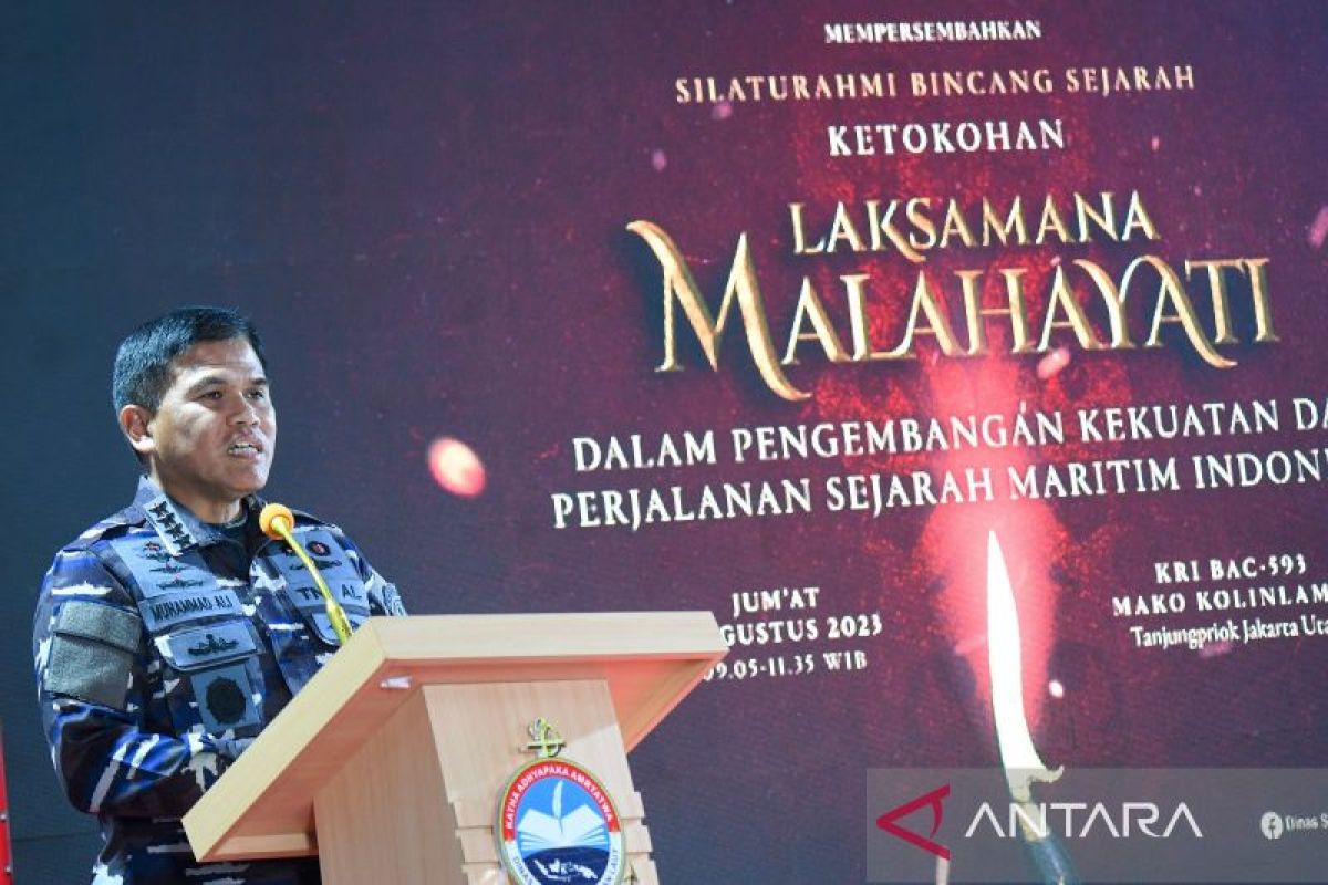 TNI AL angkat sosok Malahayati sebagai inspirasi perkuat maritim RI