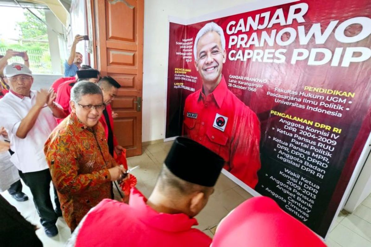 Sekjen PDIP : Daya terima rakyat begitu besar terhadap Ganjar