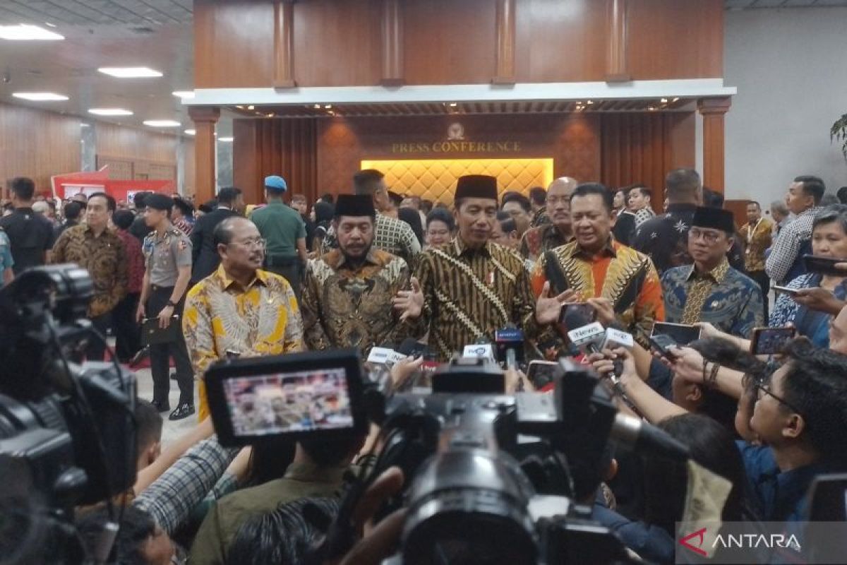 Ketua MPR curhat anggaran sosialisasi empat pilar ke Presiden Jokowi