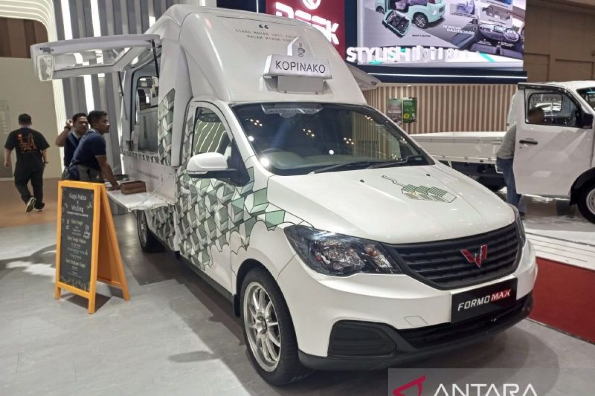 Wuling Formo Max disulap jadi kedai kopi