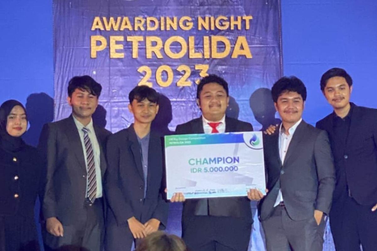 UI juarai Petrolida Oil Rig Design Competition 2023