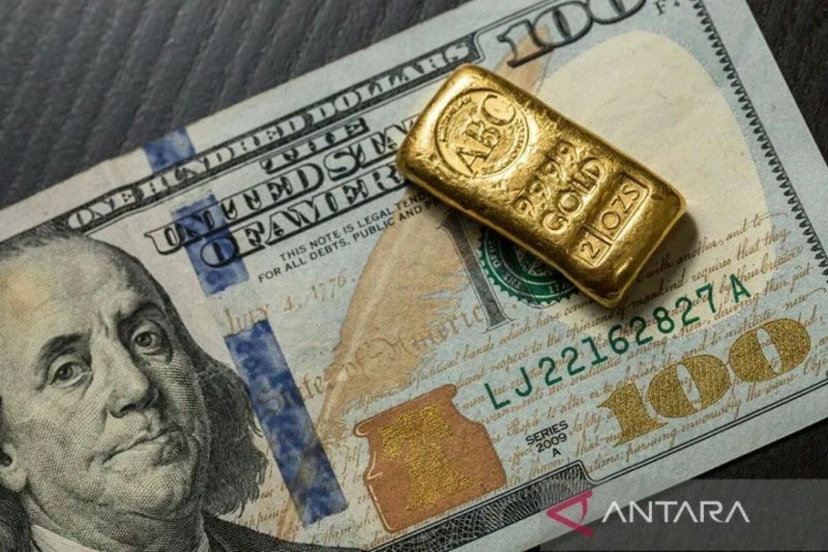 Emas berakhir di tertinggi lebih dari 2 minggu jelang pertemuan Fed