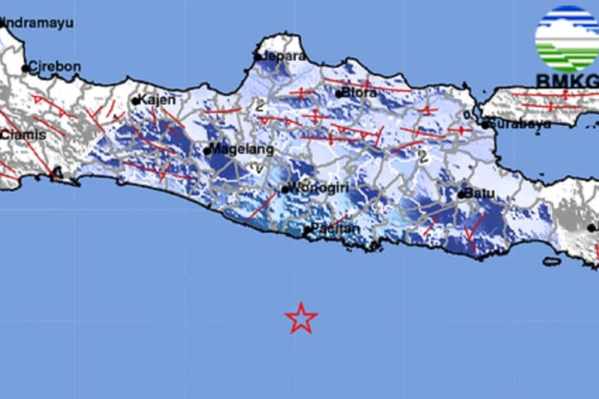 Gempa magnitudo 5.0 guncang Jawa Timur