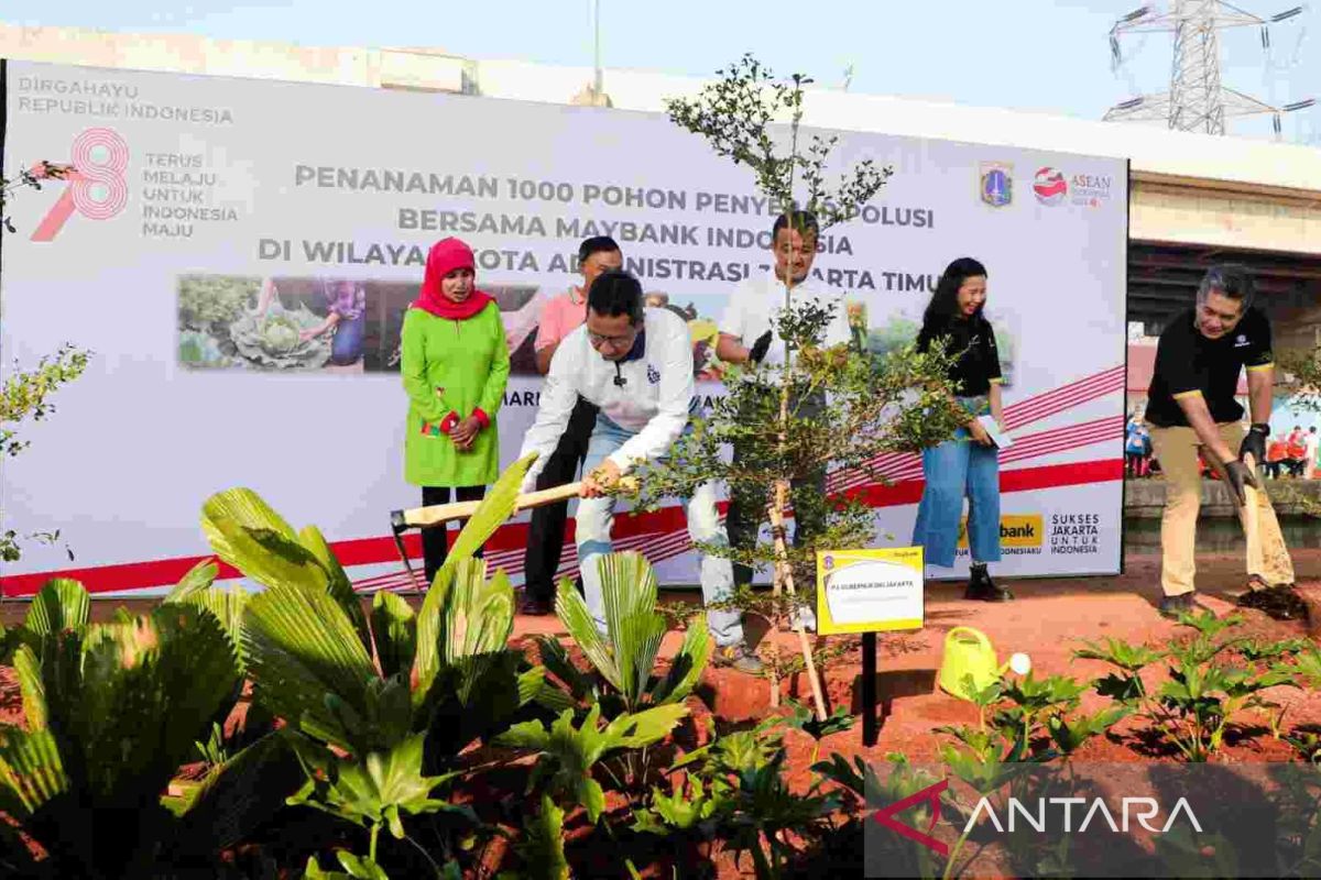 Pemprov DKI tambah 800 titik ruang terbuka hijau atasi polusi udara