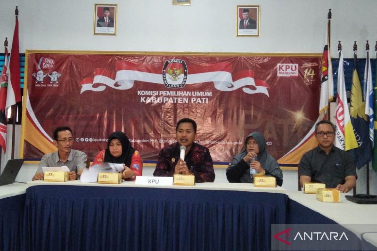 KPU Pati tetapkan 569 DCS DPRD kabupaten Pemilu 2024