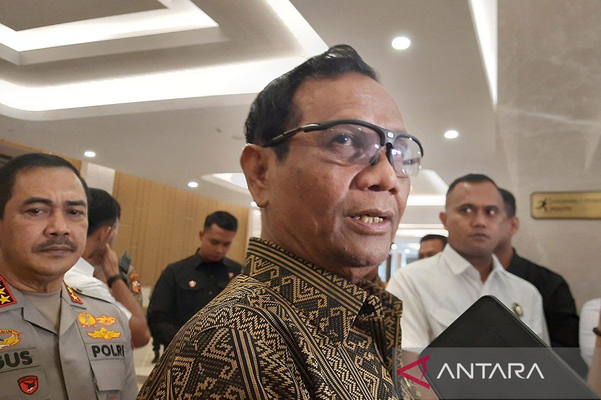 Mahfud ungkap kepuasan rakyat terhadap polkam tembus 79,3 persen