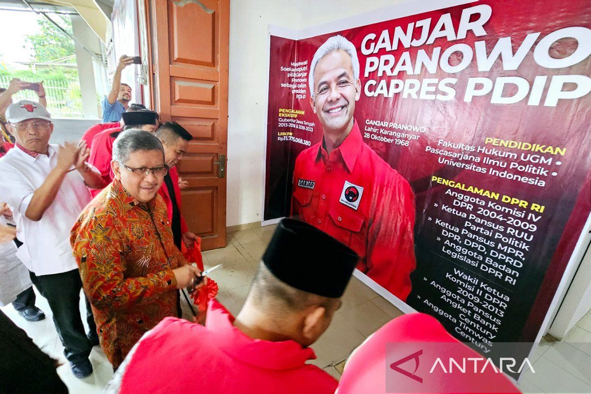 Hasto: Daya terima rakyat begitu besar terhadap Ganjar