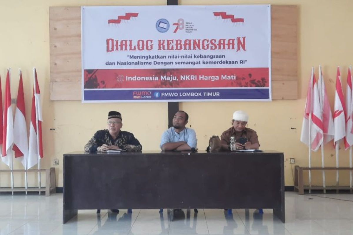 Momen HUT RI ke-78, FWMO gelar dialog kebangsaan