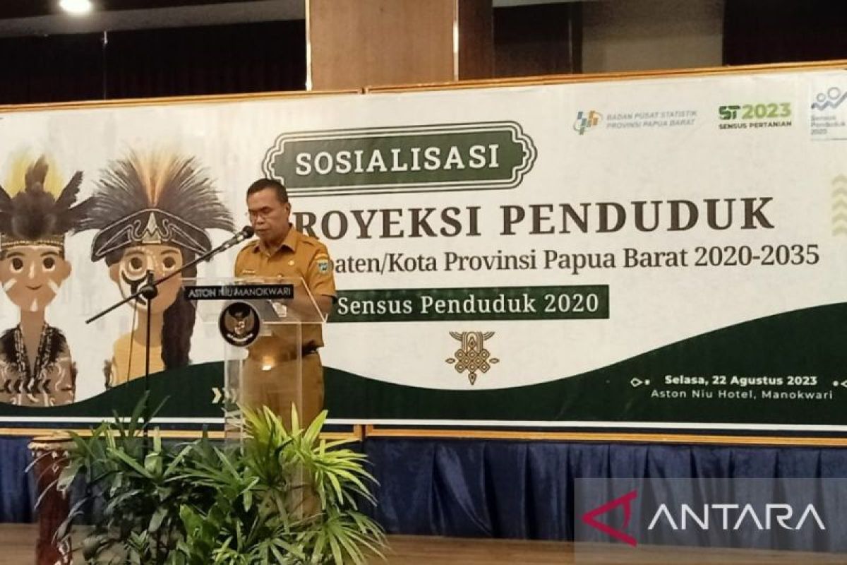 Papua Barat gunakan proyeksi penduduk pembangunan tujuh sektor