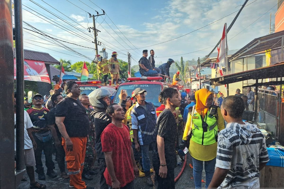 Enam rumah terbakar di Balikpapan