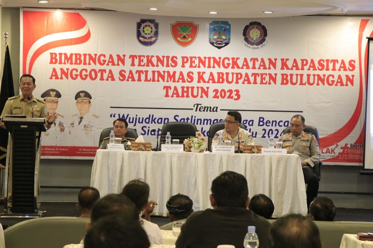 Pemprov Kaltara gelar Bimtek Satlinmas