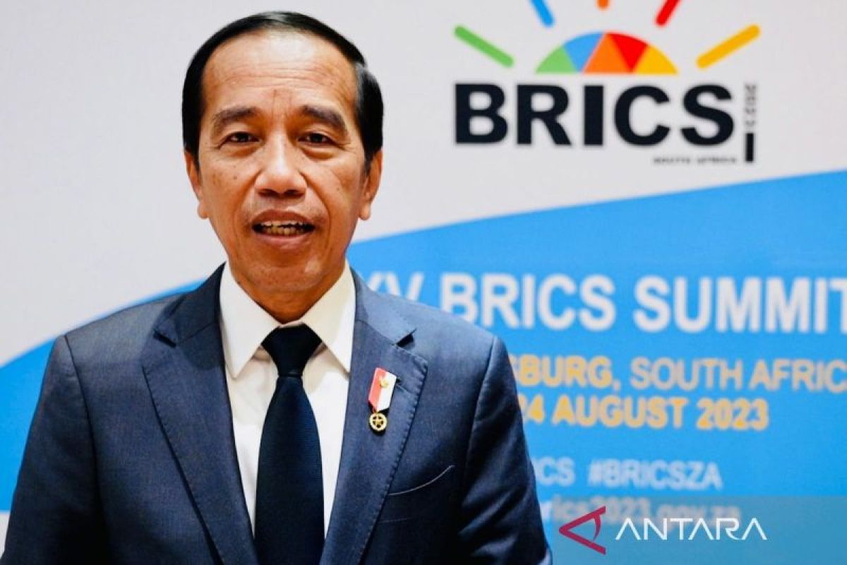 Jokowi tegaskan Indonesia masih kaji keikutsertaan jadi anggota BRICS