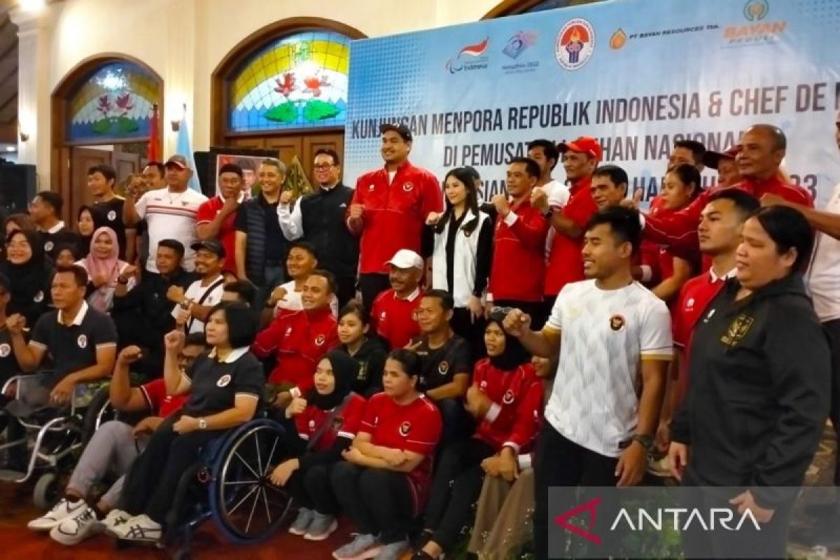 Menpora  berharap capaian Asian Paragames sesuai target