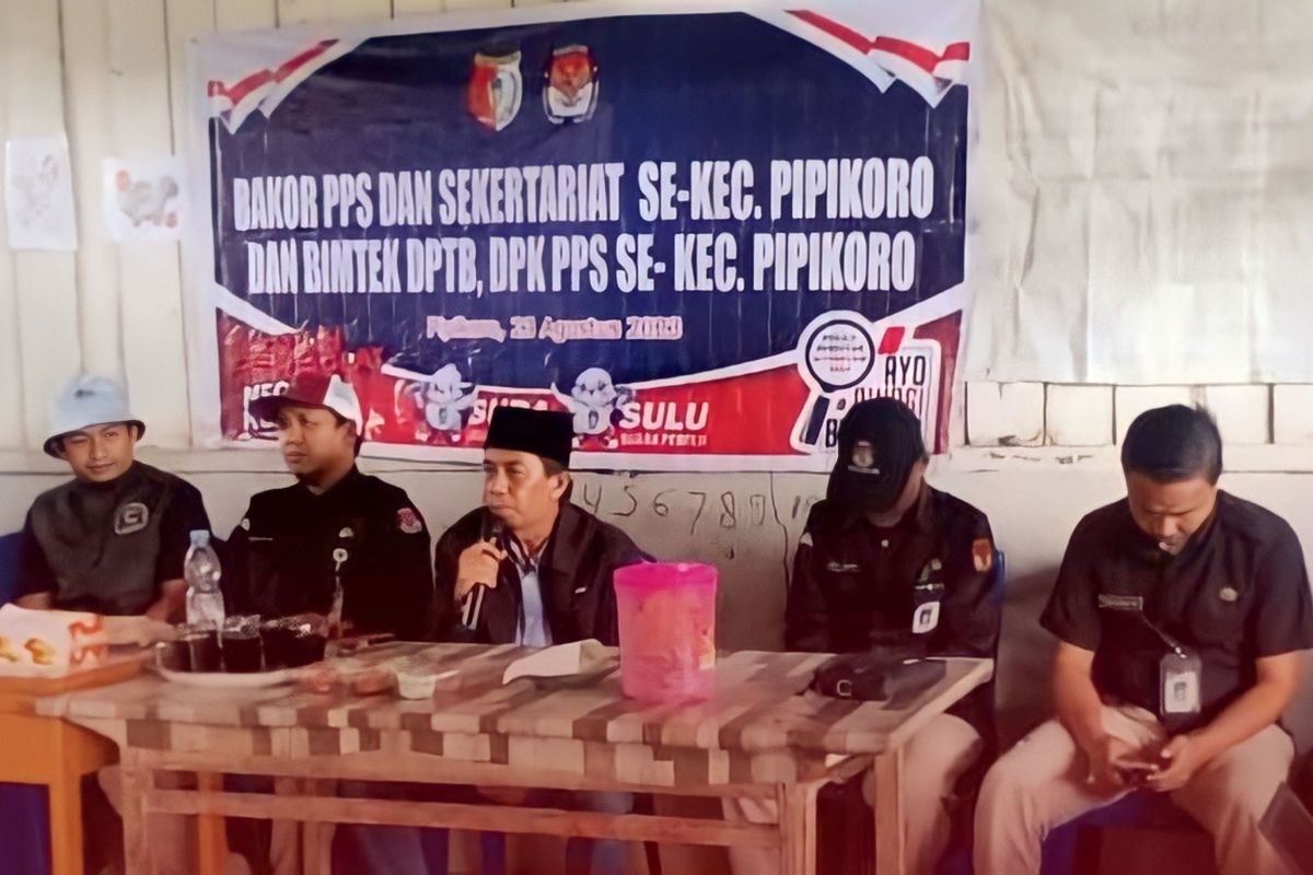 KPU Kabupaten Sigi minta PPS jaga integritas dalam penyelenggaraan Pemilu